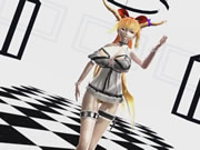 Anime 3D Lắc bộ ngực khủng và mông ngọt ngào của cô ấy
