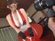 Cosplay cosplay cô gái ngực tự nhiên Nhật Bản Mai Shiranui